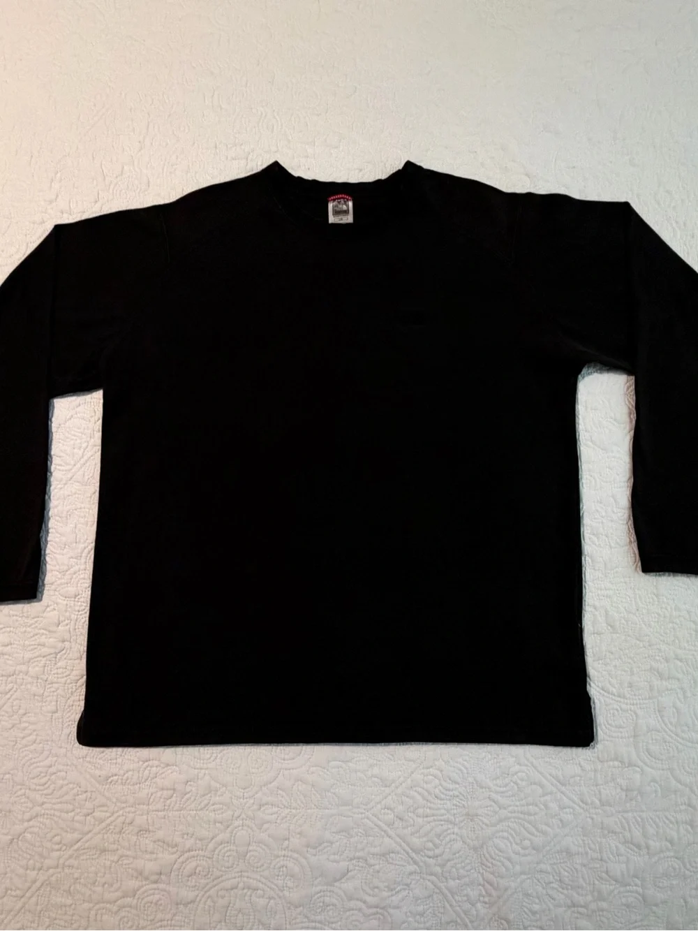 The North Face | ATT5 Lifestyle Crew Long Sleeve Shirt | Black | Size Large